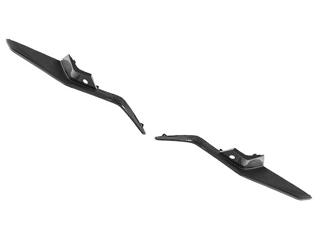 2020+ CHEVROLET CORVETTE C8 Z06 | CARBON FIBER FRONT BUMPER GRILLE INSERT PAIR